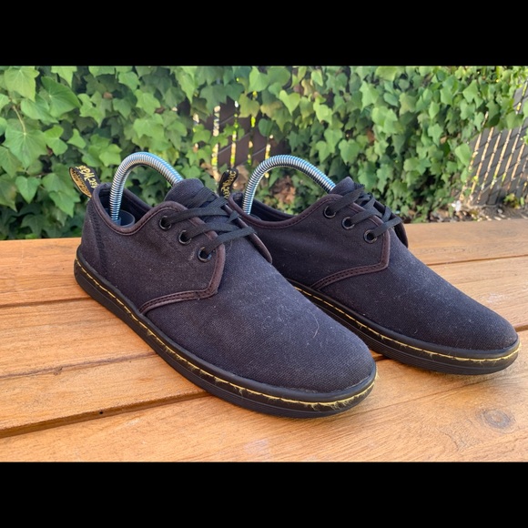 Dr. Martens Shoes - Dr. Martens Soho Black Canvas
